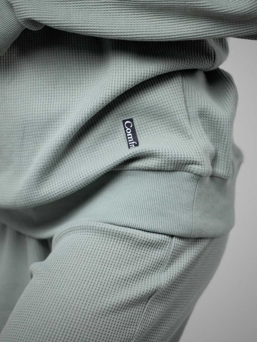 Camisola Confortável Waffle Lounge Manga Comprida | Elegante e Relaxante